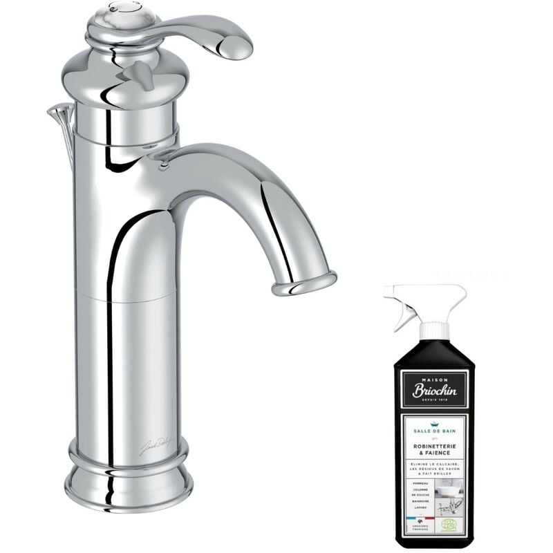 Mitigeur lavabo haut JACOB DELAFON Fairfax + nettoyant Briochin