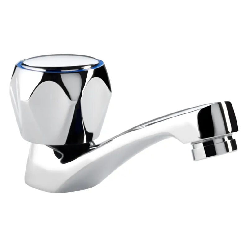 Robinet lave-main simple eau froide seule de lavabo à tête céramique