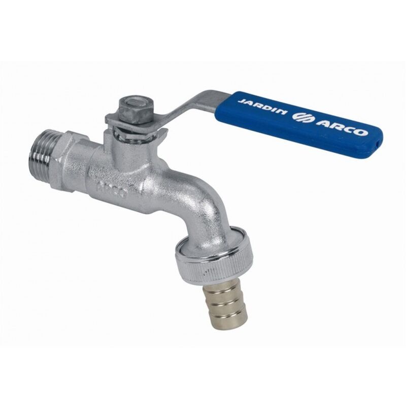 Robinet de jardin courbe avec levier Arco Entrée-Sortie : 1' m - 1' m x ø25mm