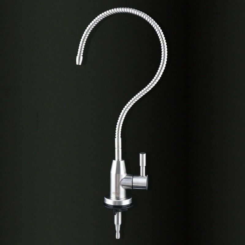 Rosmmel - Robinet sur l'osmose inverse en acier inoxydable flexible