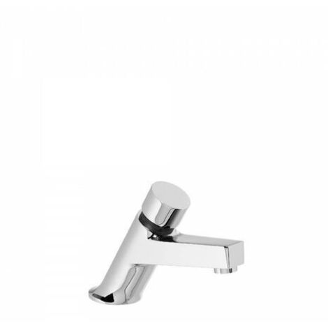 Robinet temporisé pour lavabo une seule eau Fermeture automatique à 6 secondes - TRES 01210303