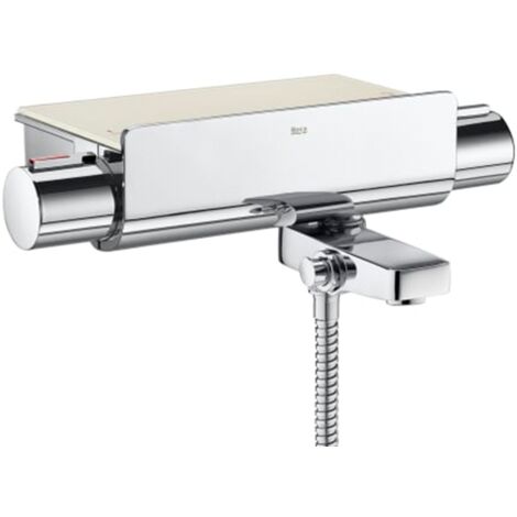 Robinet thermostatique bain-douche T-2000 - sans flexible ni douchette - Roca - A5A1288C00