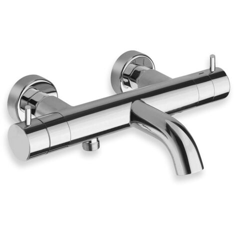 Robinet thermostatique bain/douche TRIVERDE Chromé - Cristina Ondyna