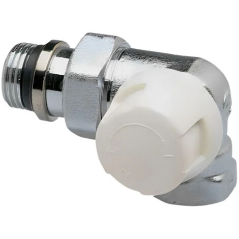 Robinet thermostatique, corps double équerre droite Caleffi, 15x21 (1/2")