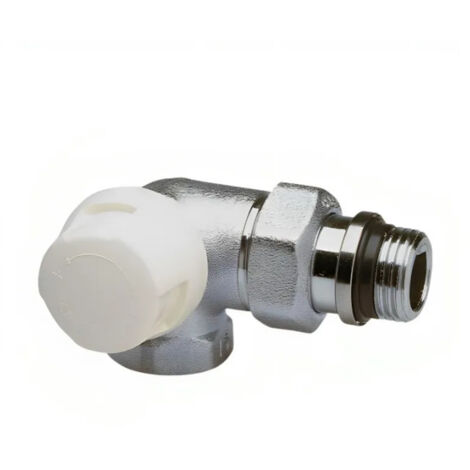Robinet thermostatique, corps double équerre gauche Caleffi, 15x21 (1/2")