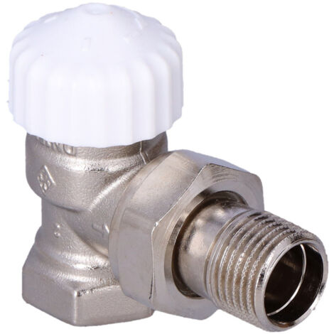 Robinet thermostatique d'angle Calypso exact DN 15, avec préréglage progressif de 1 à 8