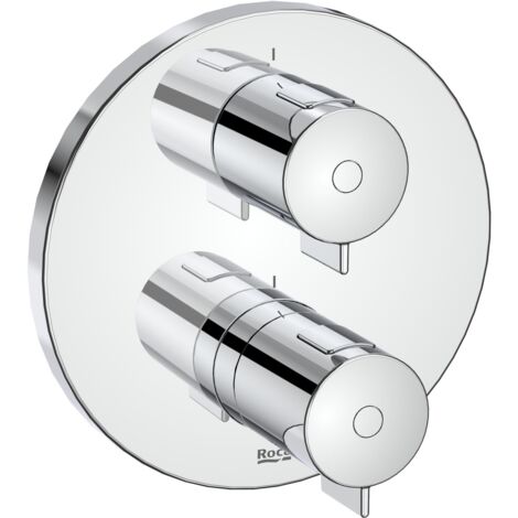 Robinet thermostatique encastré bain-douche (2 voies) T-500 - ROCA