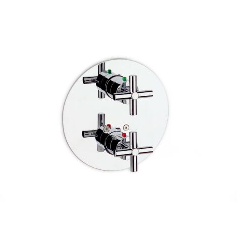 Robinet thermostatique encastré bain-douche avec inverseur-régulateur de flux - ROCA