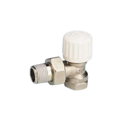 Robinet thermostatique équerre à visser 15x21 (1/2")