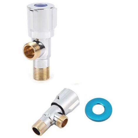 ROBINET THERMOSTATIQUE RACCORD CARRÉ 1/2" 20MM CUIVRE RADIATEUR HYDRAULIQUE DGO-148