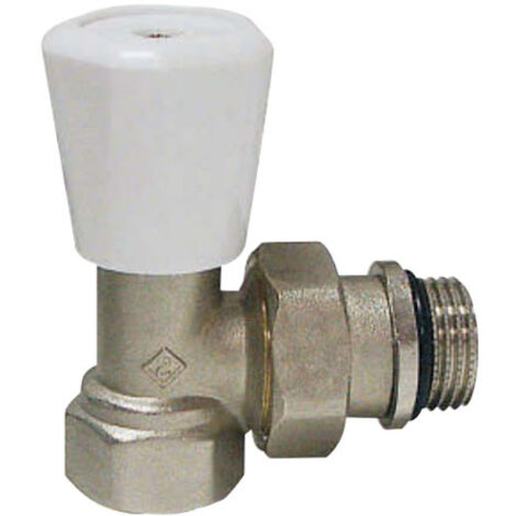 Robinet thermostatisable corps équerre Femelle 1/2" (15/21) - Somatherm