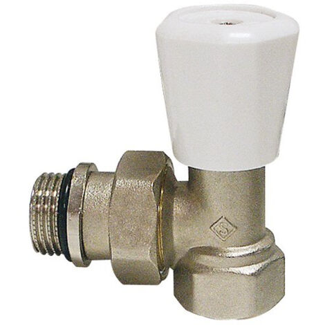 Robinet thermostatisable corps équerre Femelle 3/4" (20/27) - Somatherm