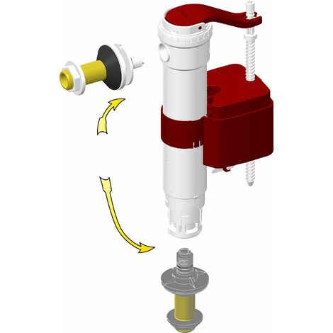 Robinet universel SX télescopique pour alimentation latérale ou par le fond