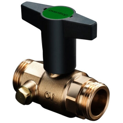 RobinetA TOURNANT SPHER. OPTIBAL, DN25, 1 1/4M, BRONZE