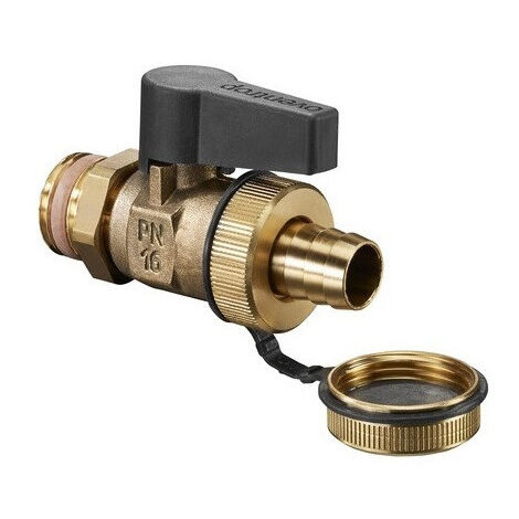 RobinetDE VID. ET DE REMPL. OPTIFLEX DN15, RACC.+BOUCH.LAITON