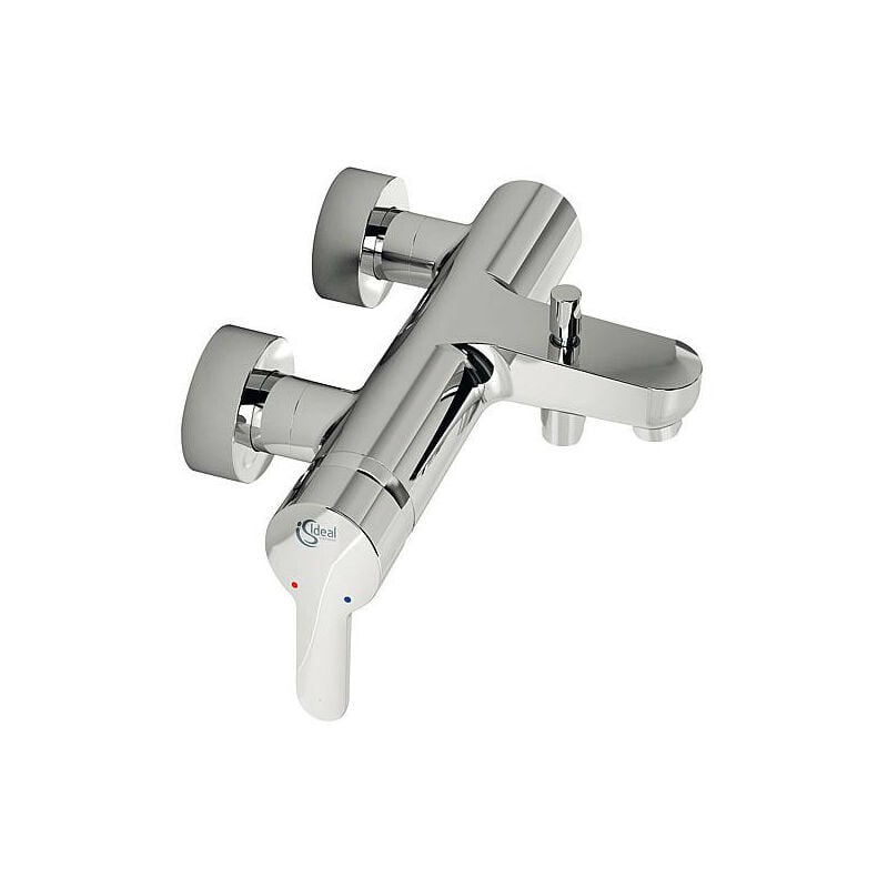 robineterie de baignoire en saillie chromé