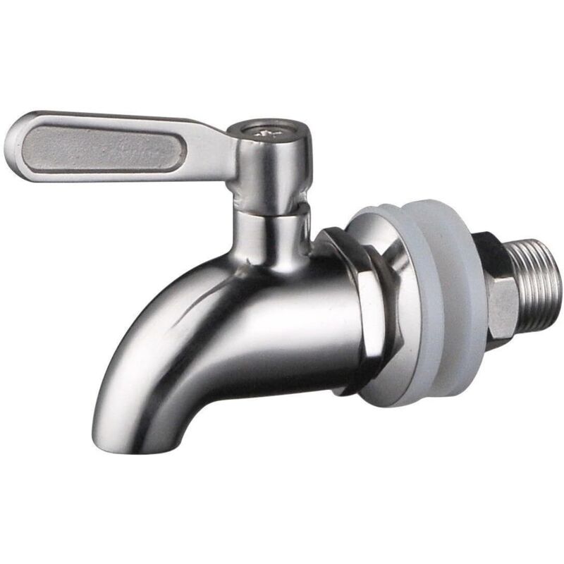 Robinets de remplacement en acier inoxydable pour distributeurs de boissons, robinets pour distributeurs d'eau, robinets pour fûts de vin, raccord en