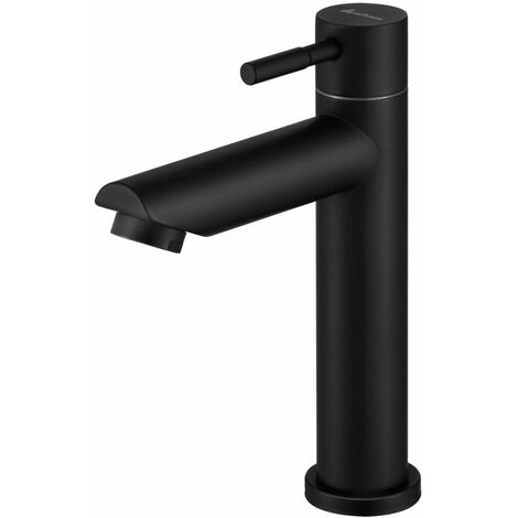 Robinets de salle de bain robinet d'eau froide pour robinet de salle de bain robinet d'eau froide robinet de colonne robinet robinet noir