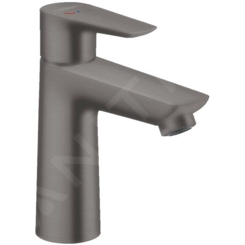 HANSGROHE Mitigeur lavabo Talis E 110 CH3 CoolStart avec tirette et vidage noir chromé brossé
