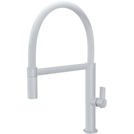 Robinetterie Cuisine Laos Blanc Mat Imex Imex Gce014
