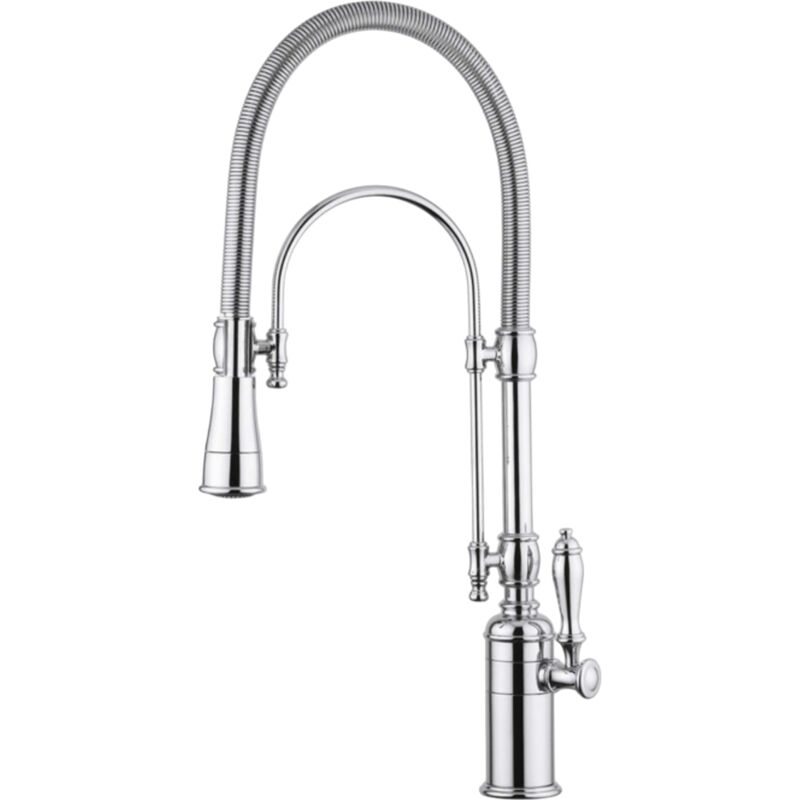 Robinet douchette vintage chromé lucien