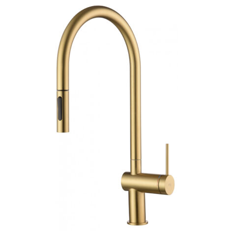 Robinetterie De Cuisine Berna Or Brossé Imex Imex Gce026 Oc