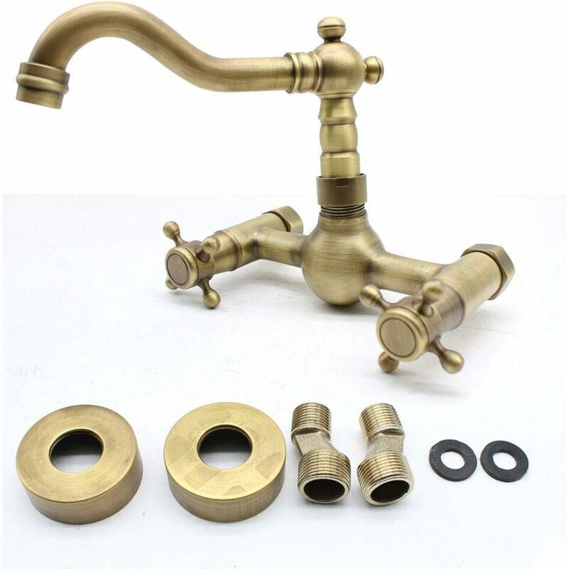 Senderpick - Robinetterie de cuisine rétro en laiton