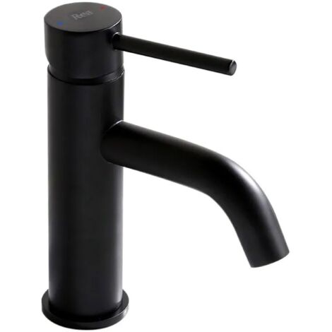 ROBINETTERIE DE LAVABO BAS NOIR LUNGO SKU REA-B4102