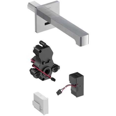 Robinetterie de lavabo Geberit Brenta, saillie 170mm, avec