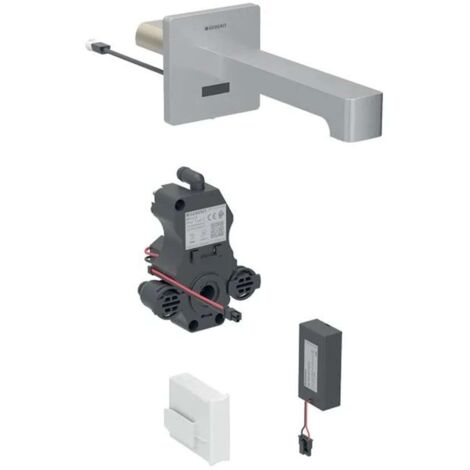Robinetterie de lavabo Geberit Brenta, saillie 170mm, sans