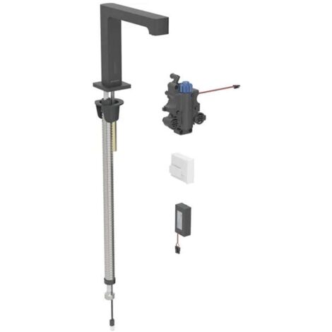 Robinetterie de lavabo Geberit Brenta, saillie 195mm, avec
