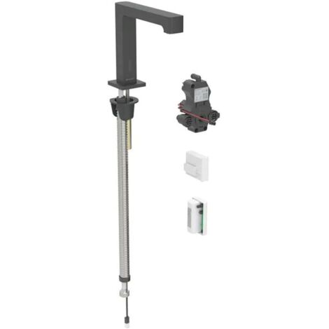 Robinetterie de lavabo Geberit Brenta, saillie 195mm, sans