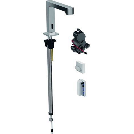 Robinetterie de lavabo Geberit Brenta, saillie 195mm, sans