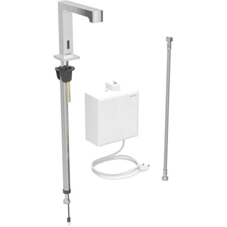 Robinetterie de lavabo Geberit Brenta, saillie 195mm, sans