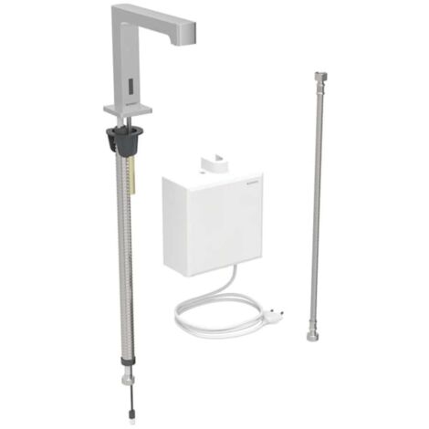 Robinetterie de lavabo Geberit Brenta, saillie 195mm, sans