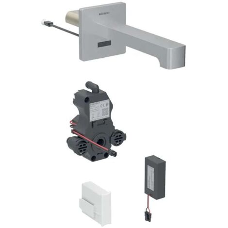 Robinetterie de lavabo Geberit Brenta, saillie 220mm, sans