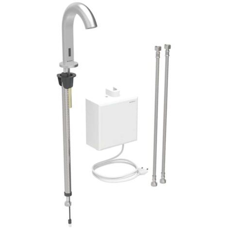 Robinetterie de lavabo Geberit Piave, saillie 167mm, alimentation