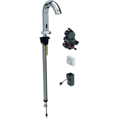 Robinetterie de lavabo Geberit Piave, saillie 167mm, alimentation