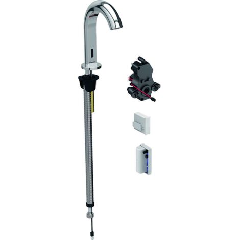 Robinetterie de lavabo Geberit Piave, saillie 167mm, avec