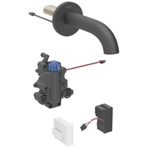 Robinetterie de lavabo Geberit Piave, saillie 170mm, avec