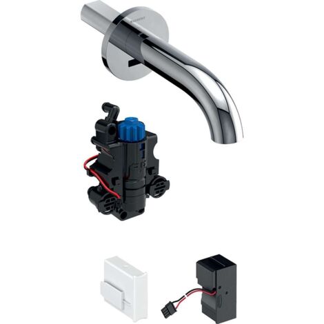 Robinetterie de lavabo Geberit Piave, saillie 170mm, avec