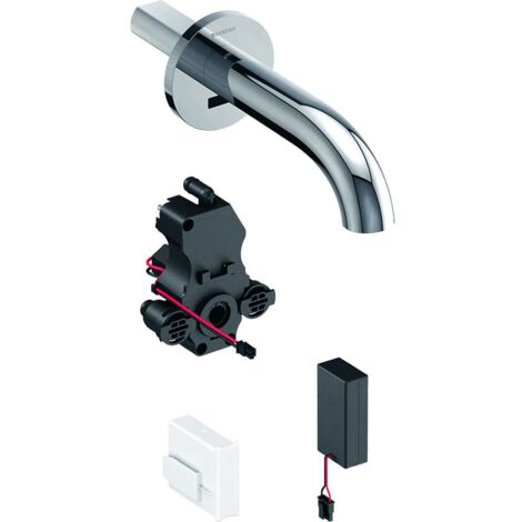 Robinetterie de lavabo Geberit Piave, saillie 220mm, avec