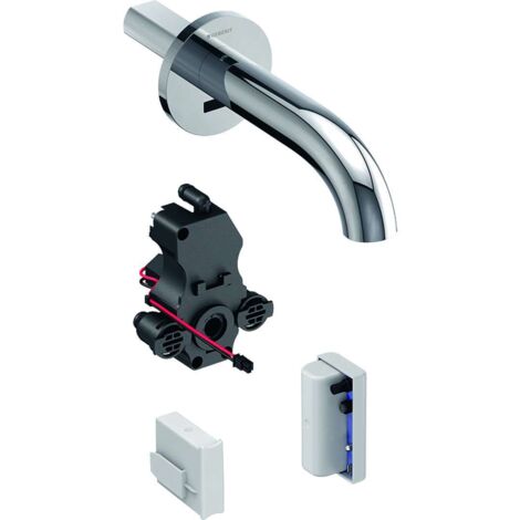 Robinetterie de lavabo Geberit Piave, saillie 220mm, avec