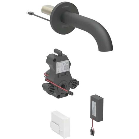 Robinetterie de lavabo Geberit Piave, saillie 220mm, sans