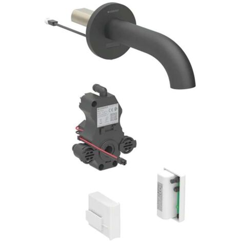 Robinetterie de lavabo Geberit Piave, saillie 220mm, sans
