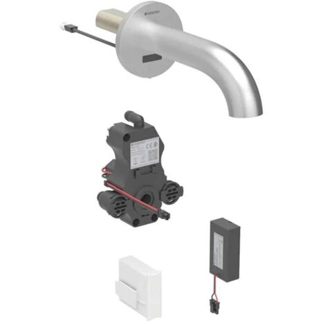 Robinetterie de lavabo Geberit Piave, saillie 220mm, sans