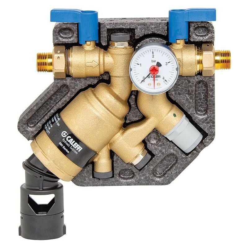 Caleffi - Robinetterie de remplissage automatique avec disconnecteur Type ba