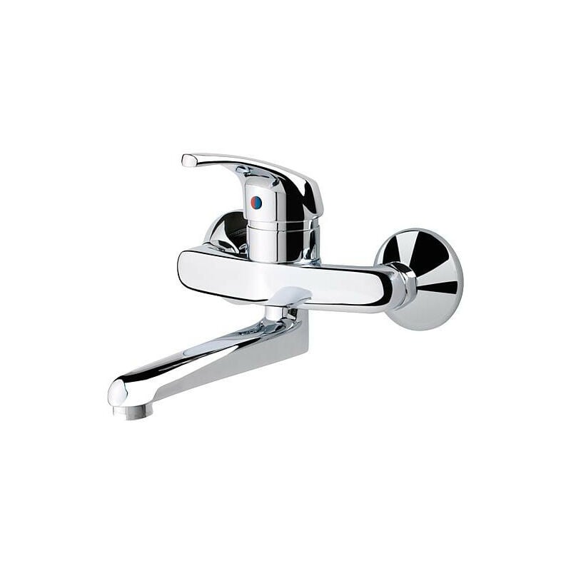 Heinrich Schulte - Robinetterie mural d'evier eh Serie Nizza bec en fonte