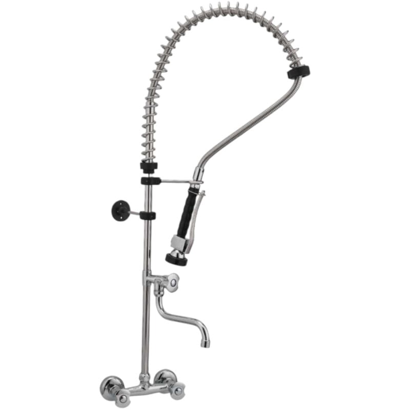 Robinetterie murale de cuisine professionnelle