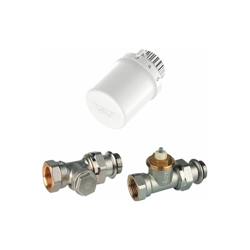 Kit pour équipement de radiateur (3/8' équerre) - HONEYWELL HOME : VTL3030ES10